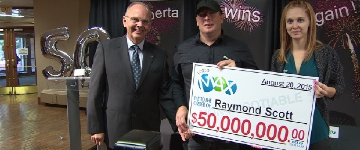 Alberta residents win 50 million Lotto Max prize and can finally take