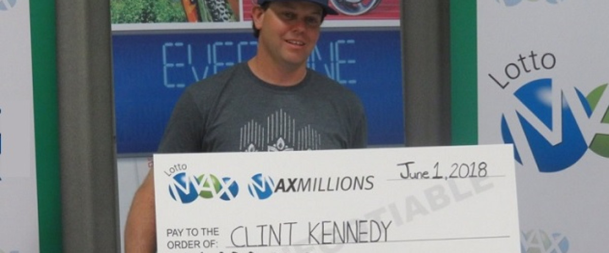 Clint beats the deadline to win $1m Lotto Max prize