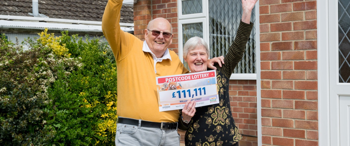 First Time Lucky for £111,111 Postcode Lottery Winner