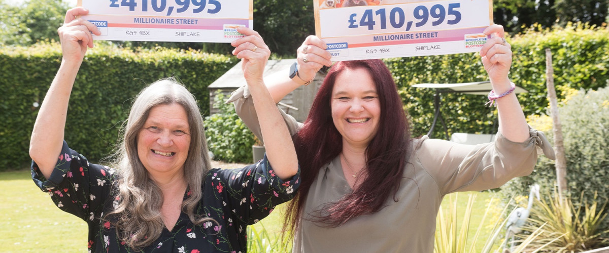 Dream Comes True for £821,990 Postcode Lottery Winner