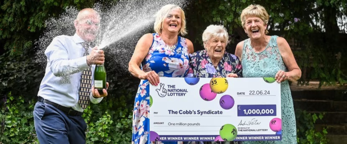 Numbers Used for 30 Years win £1 million Lotto Prize