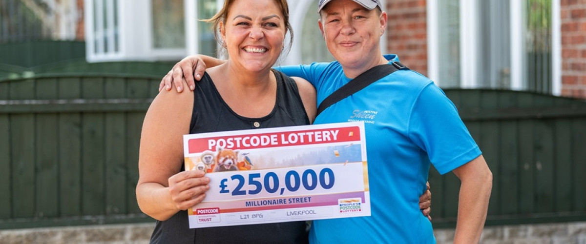 Dream Result for £250,000 Postcode Lottery Winner