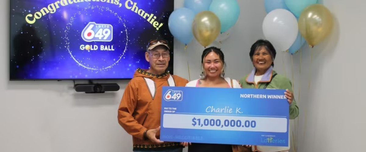 Shocked Yellowknife Couple Win $1 million Lotto 6/49 Prize