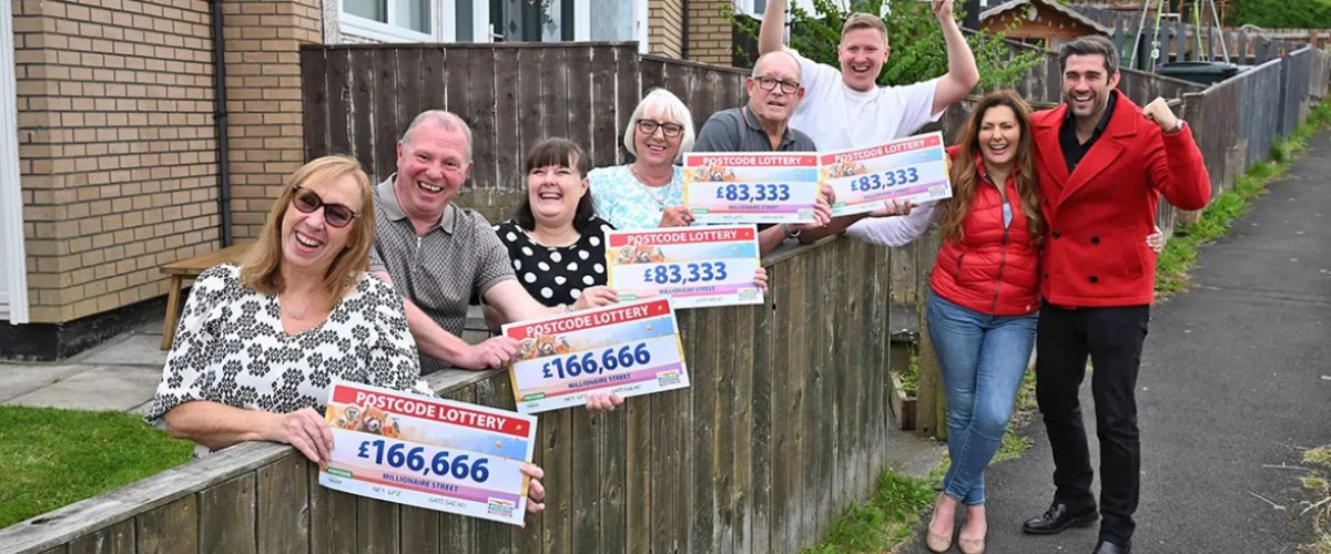 £333,332 Postcode Lottery Winners Nearly Quit Playing