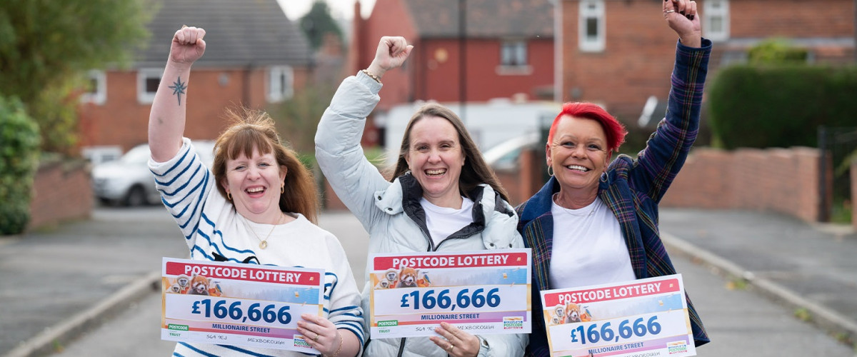 Christmas Comes Early for £166,666 Postcode Lottery Winners