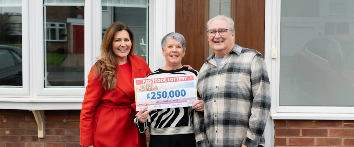 Big Celebration on the way for £250,000 Postcode Lottery Winner