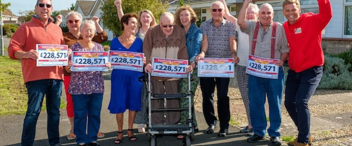 Triple Joy for £685,713 Postcode Lottery Winner