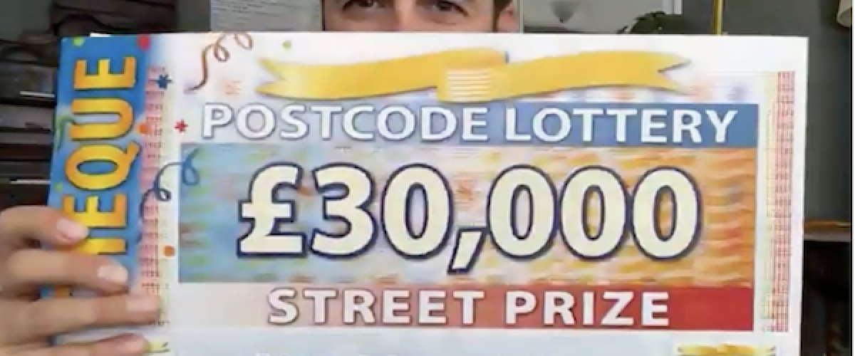 Celebrations for People’s Postcode Lottery Winners