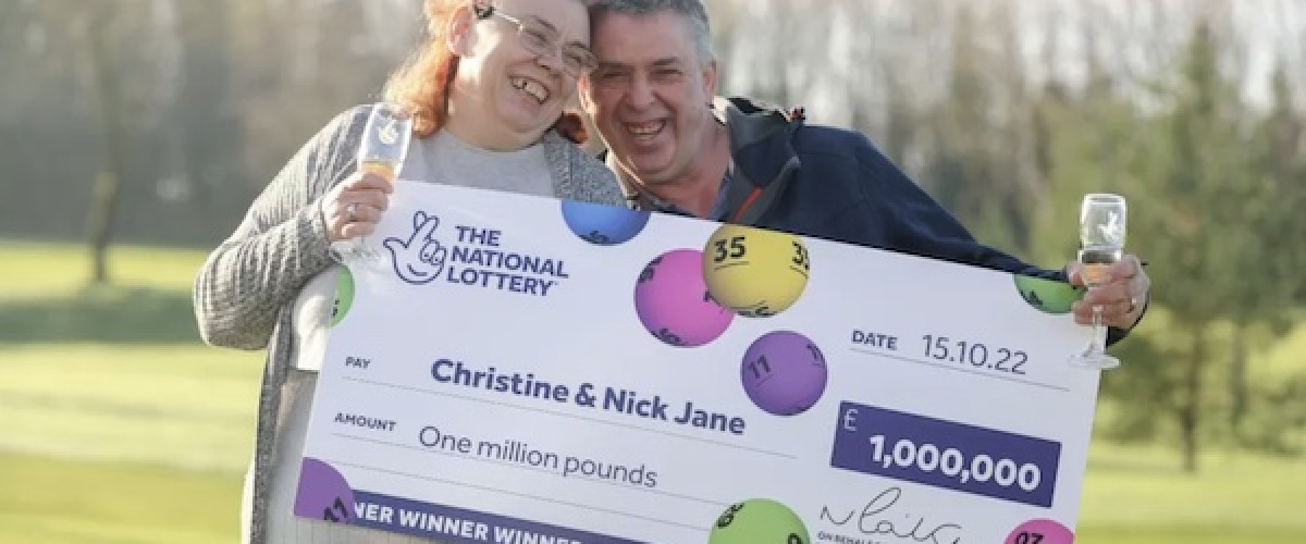 What a Week for £1m UK Lotto Winners Christine and Nick