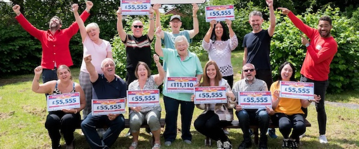 New Home for £55,555 Postcode Lottery Winner