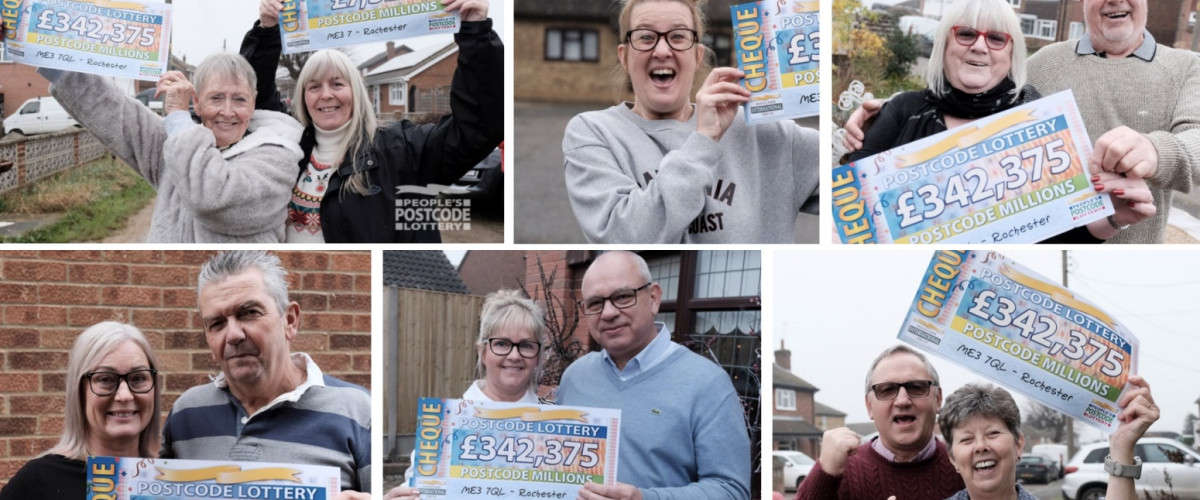 Record £8.4m People’s Postcode Lottery Win