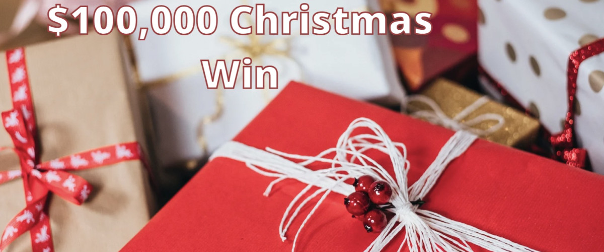 Two-year-old Christmas scratchcard Wins $100,000